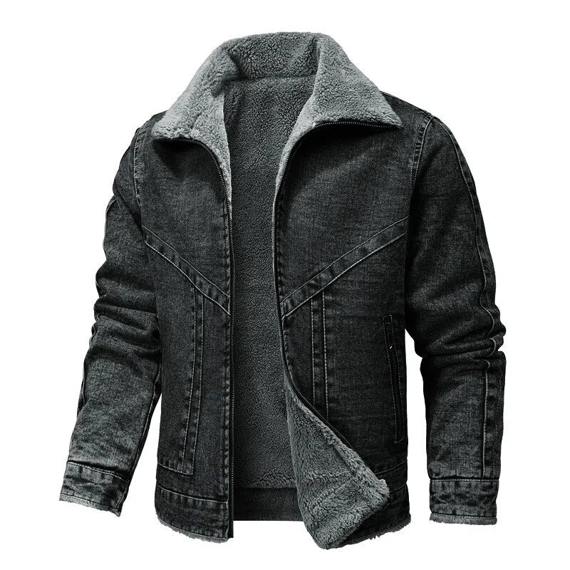 Denim Outdoor-jakke til mænd