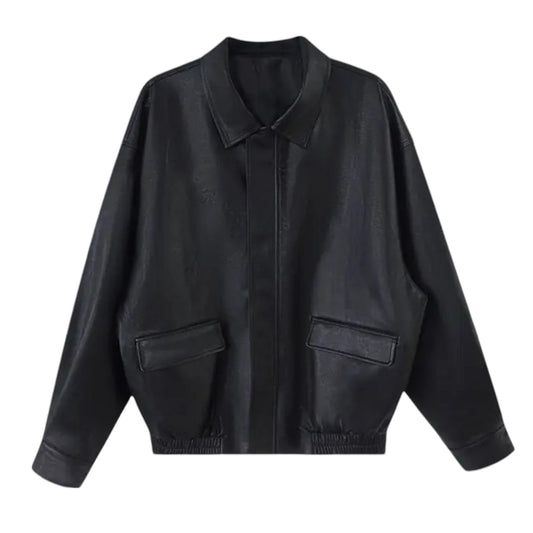 Vintage læderjakke til kvinder