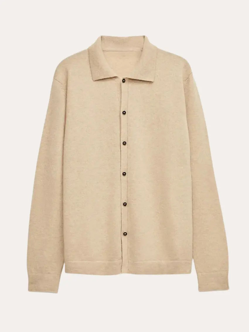Beige sweater til mænd