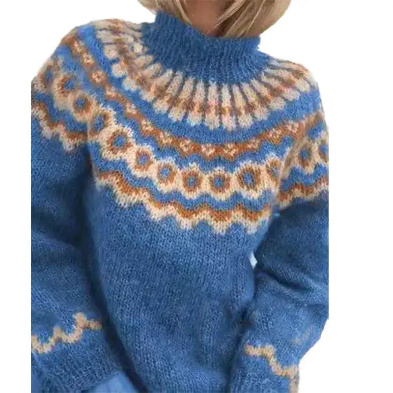 Dekker Turtleneck | Stilfuld strikket nordisk vintertrøje til kvinder