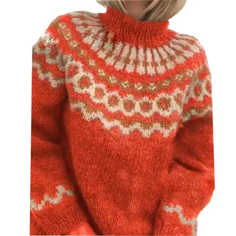 Dekker Turtleneck | Stilfuld strikket nordisk vintertrøje til kvinder