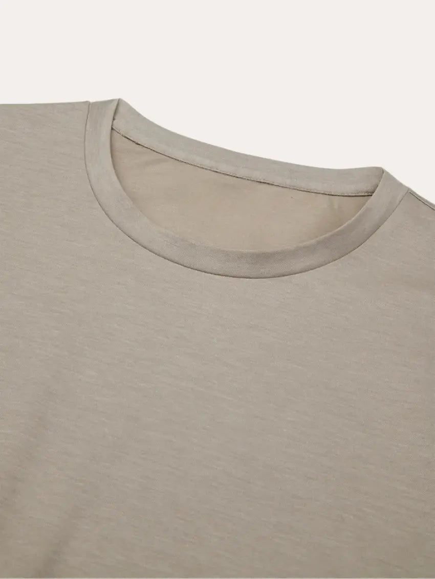 Signatur Supima Taupe Skjorte