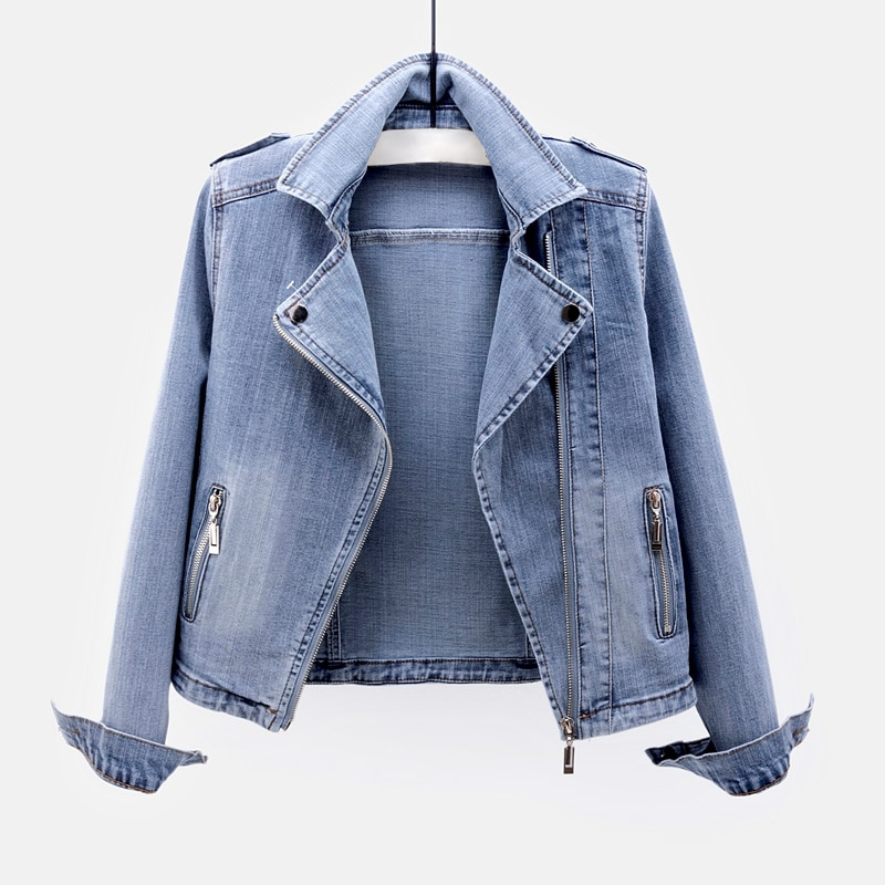 Denimjakke til kvinder
