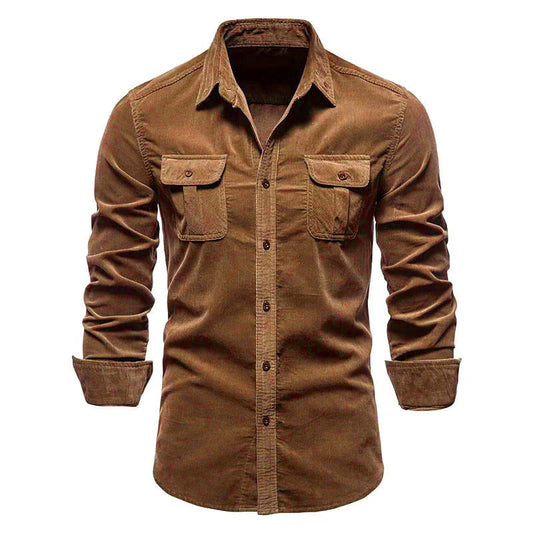 Corduroy herreskjorte