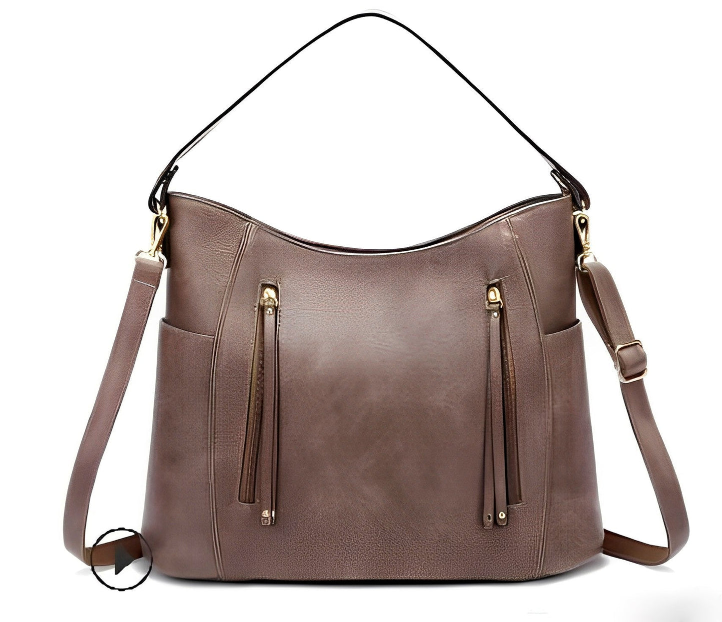 Vintage-inspireret elegant dametaske