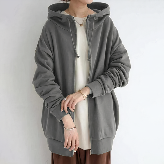 Varm oversized hoodie til kvinder