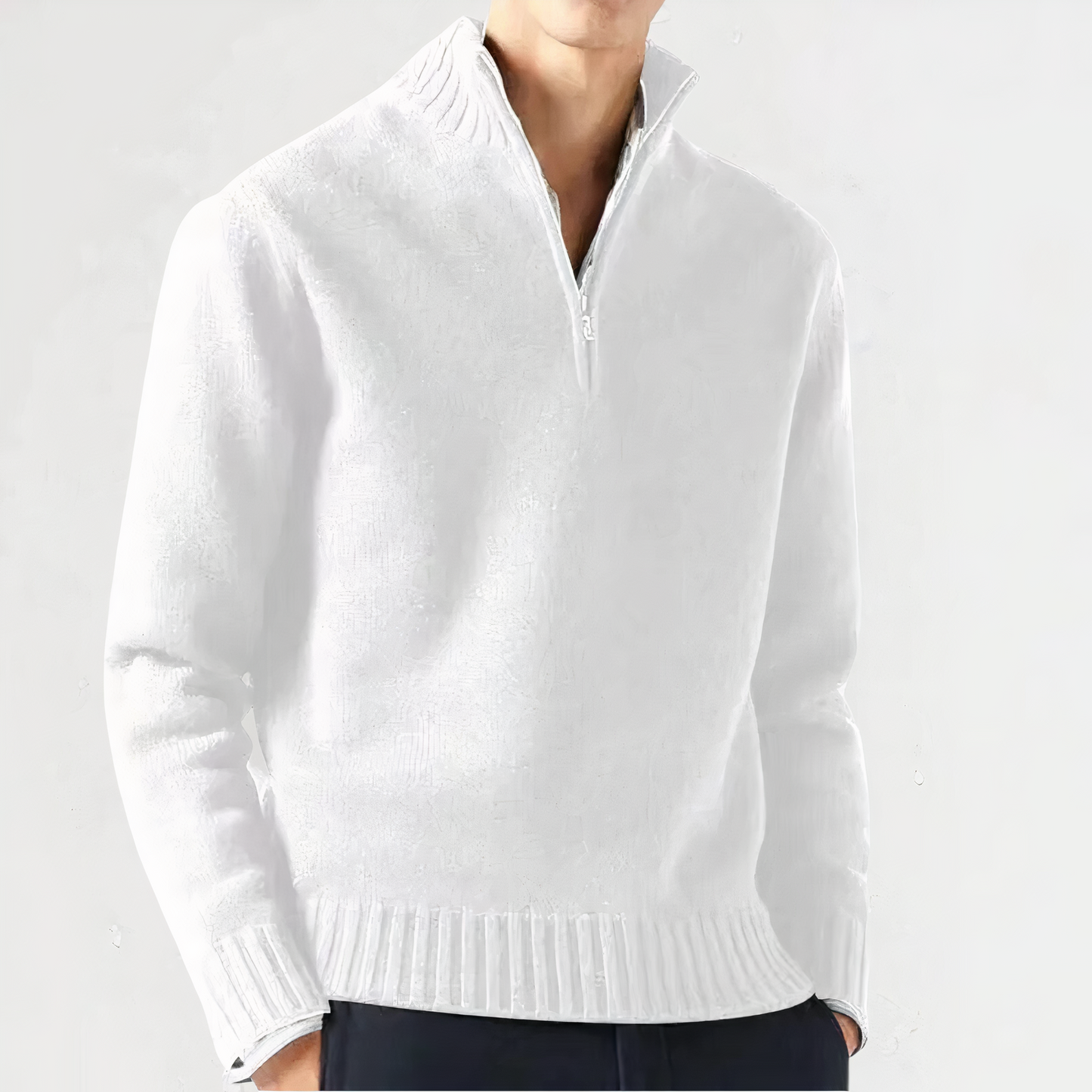 Varm herresweater