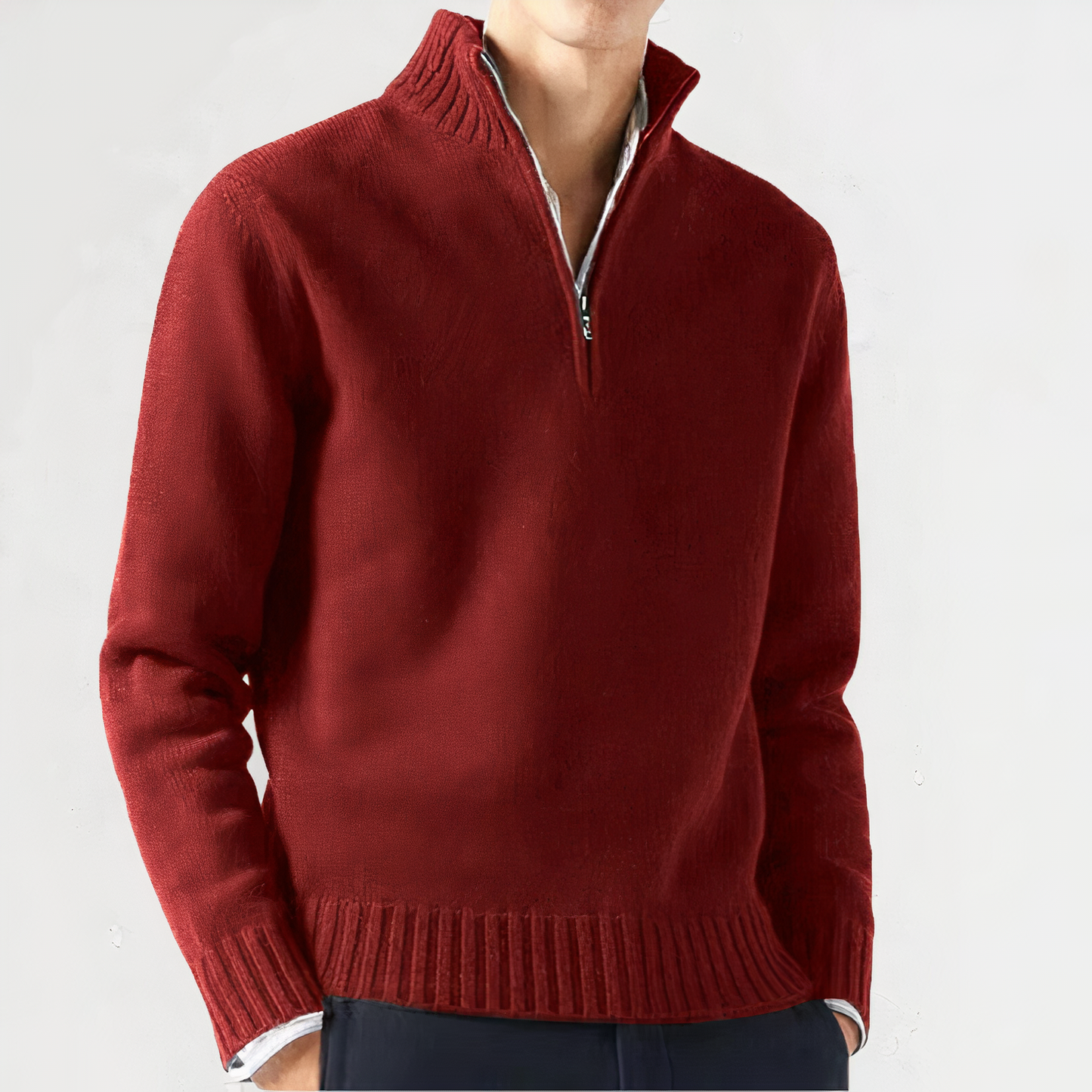 Varm herresweater