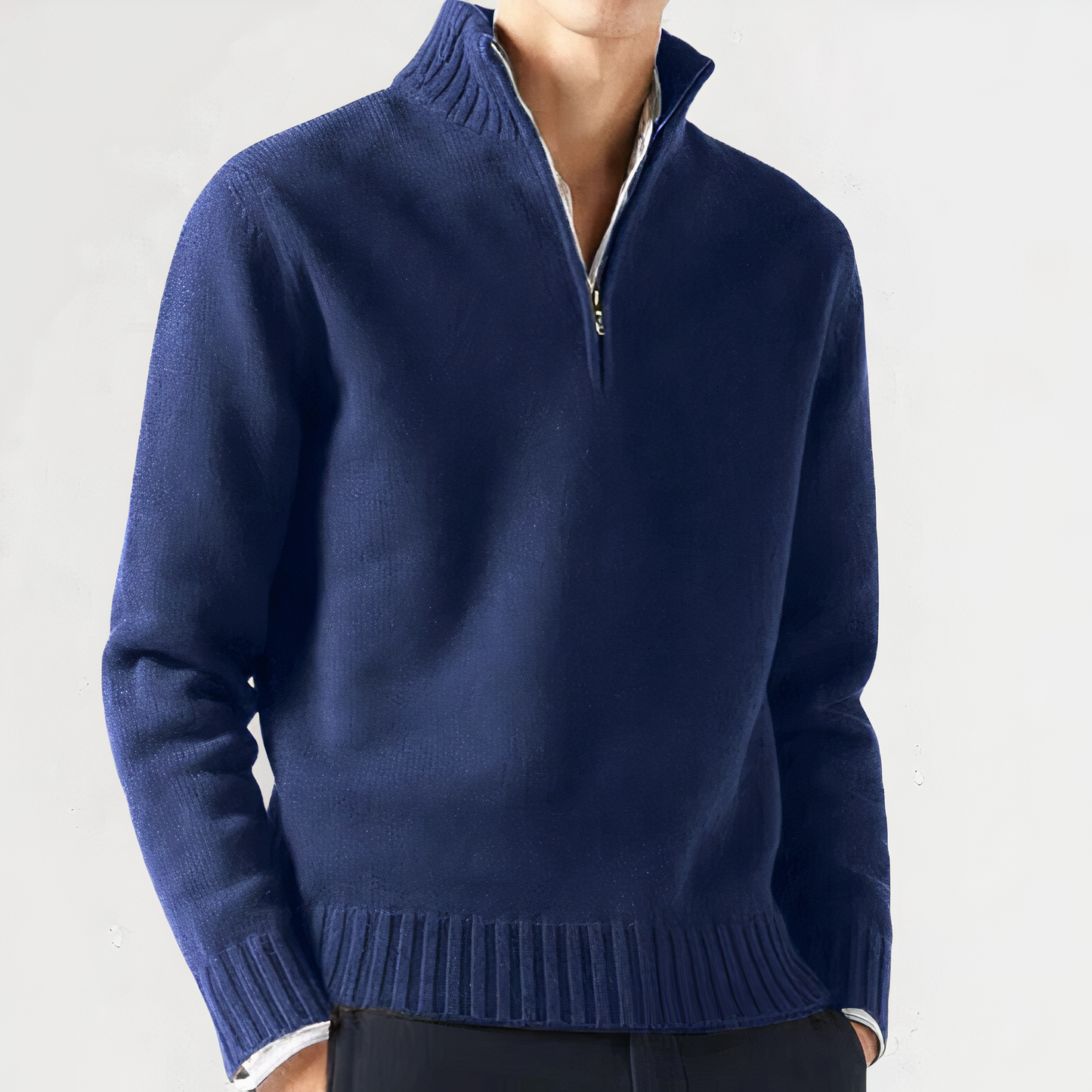 Varm herresweater
