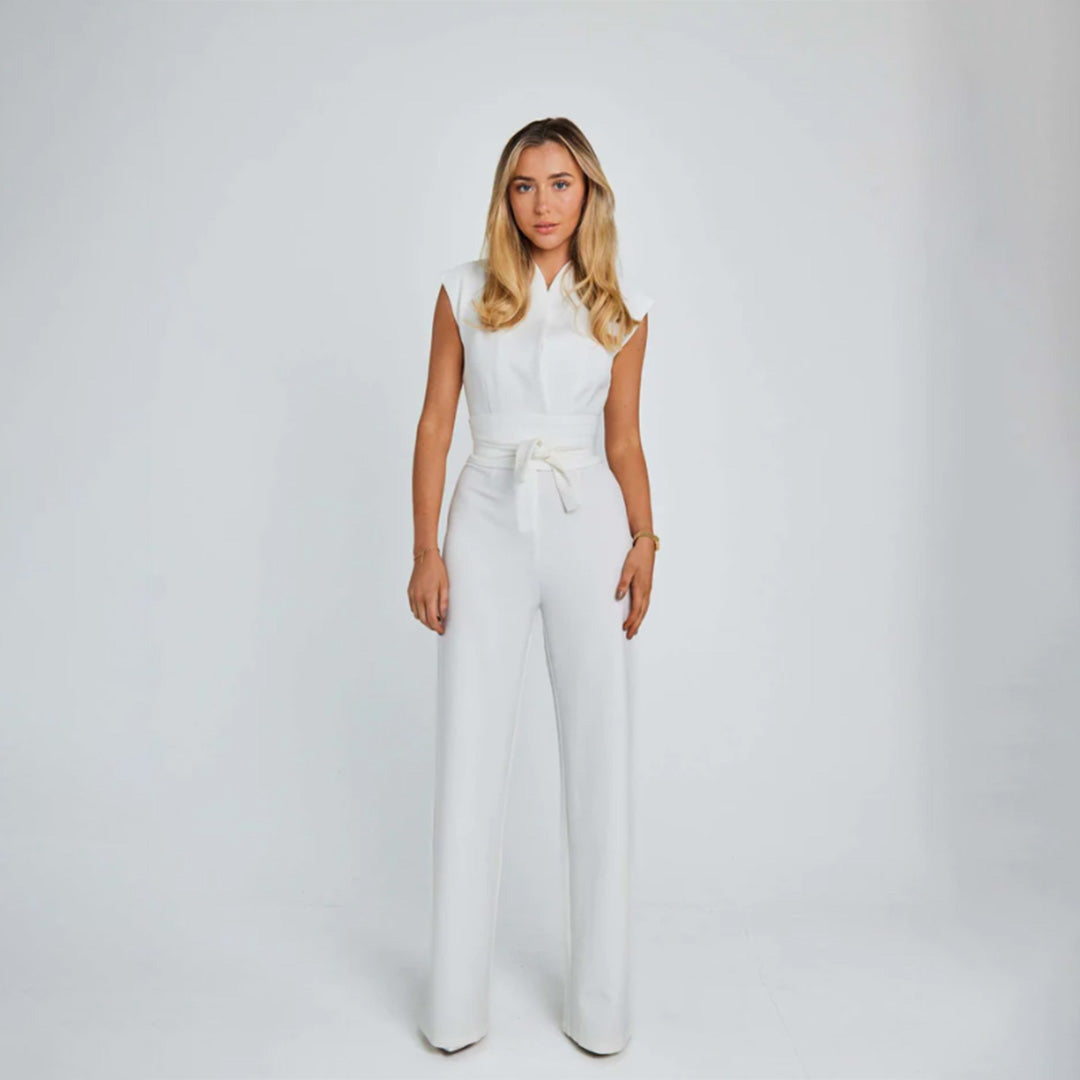 Moderigtigt jumpsuit med løse ben til damer