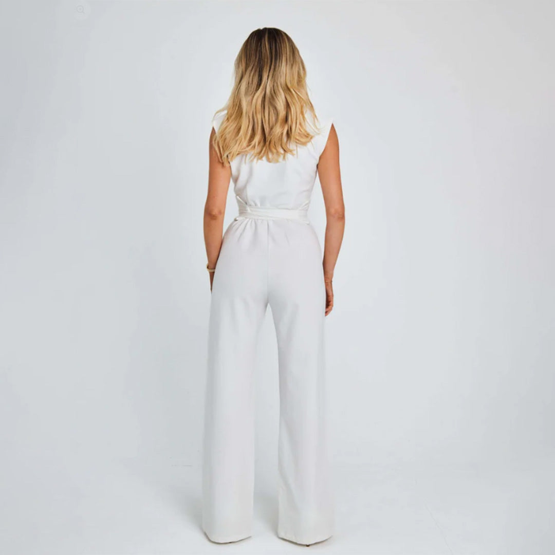 Moderigtigt jumpsuit med løse ben til damer