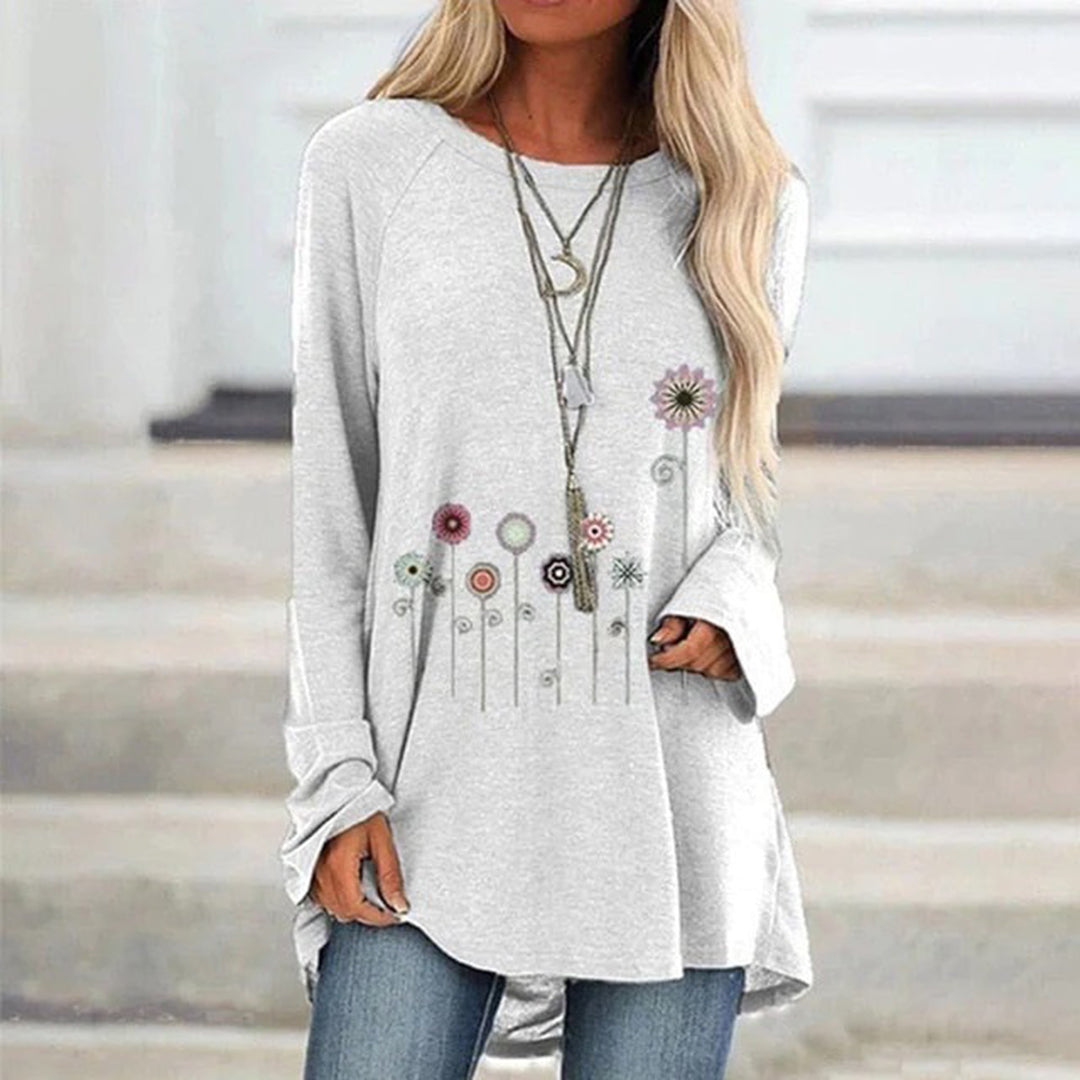 Elegant sweatshirt til kvinder