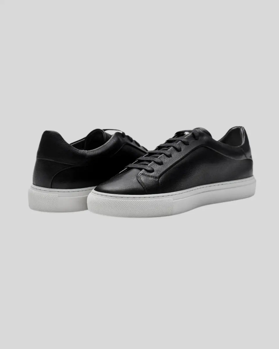Leren Oxford Sort sneakers