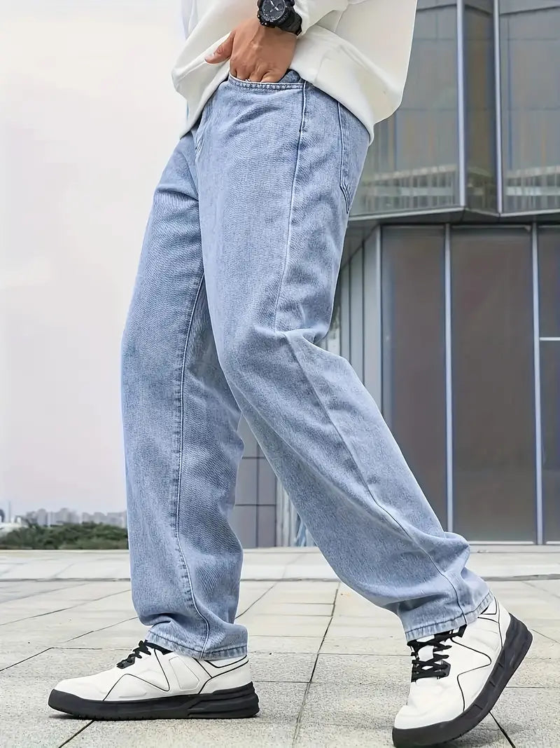 Tykke jeans til mænd