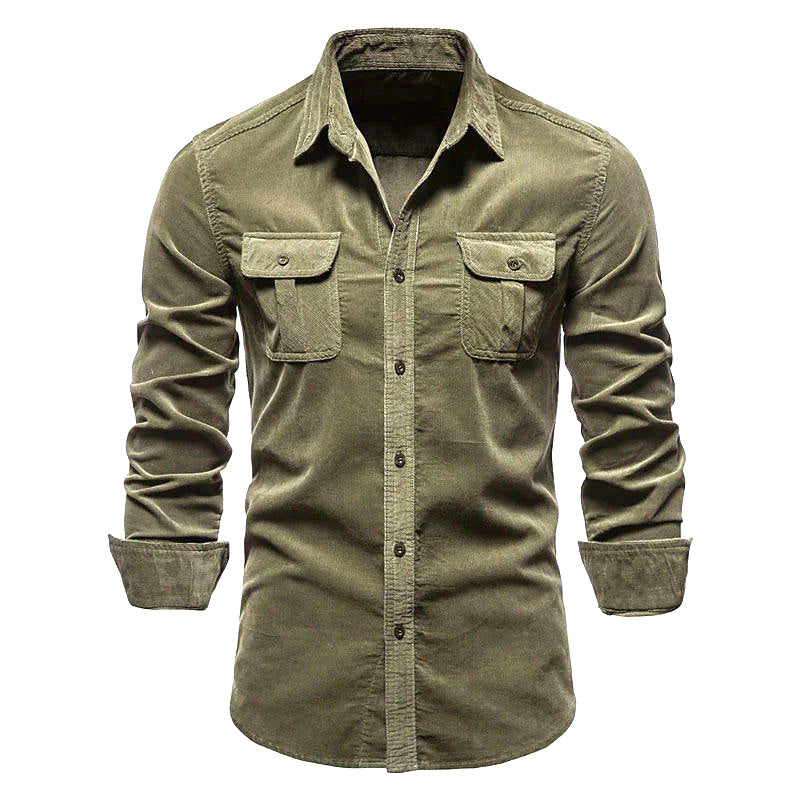 Corduroy herreskjorte