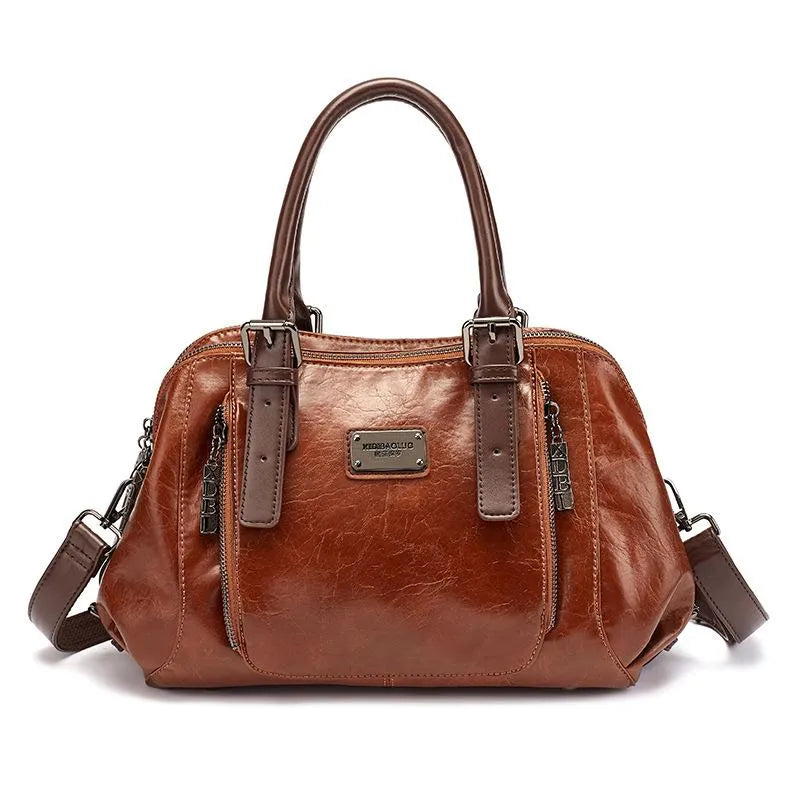 Elegant vintage-skuldertaske til kvinder