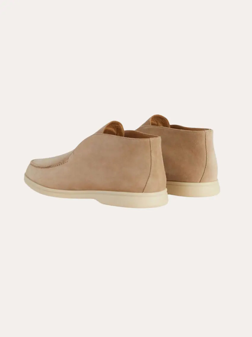 Suede City Beige hyttesko