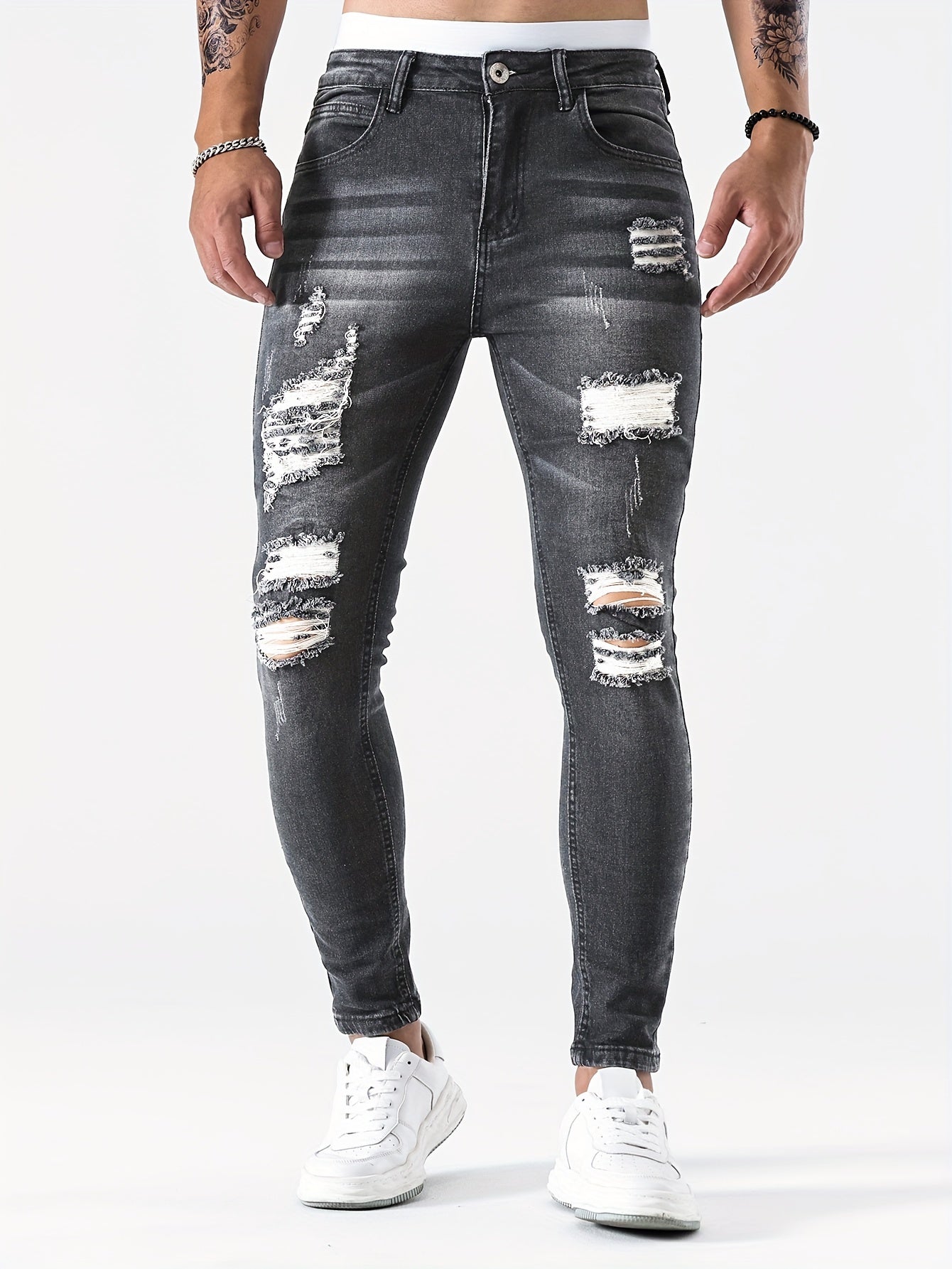 Flossede jeans til mænd