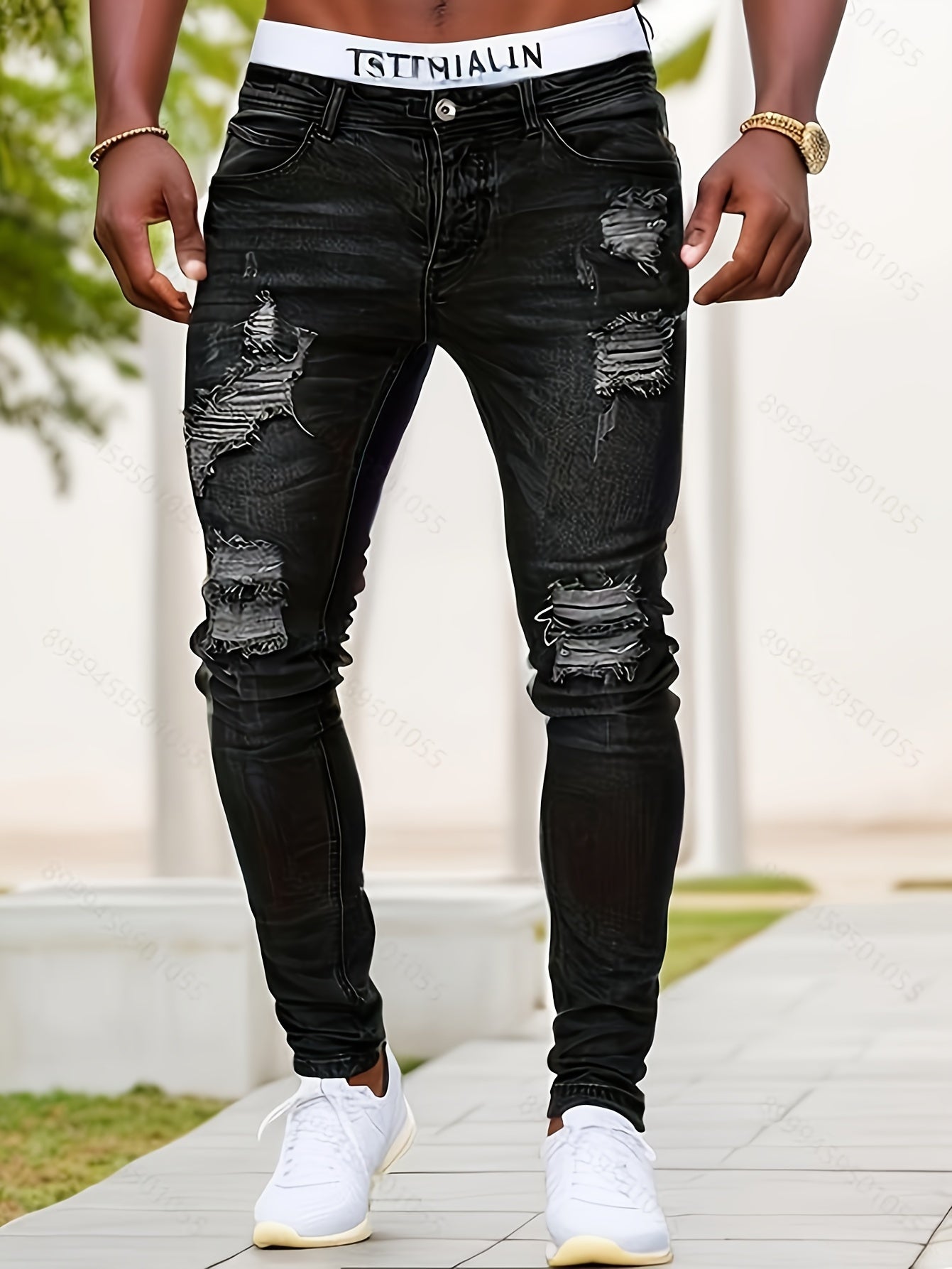 Flossede jeans til mænd