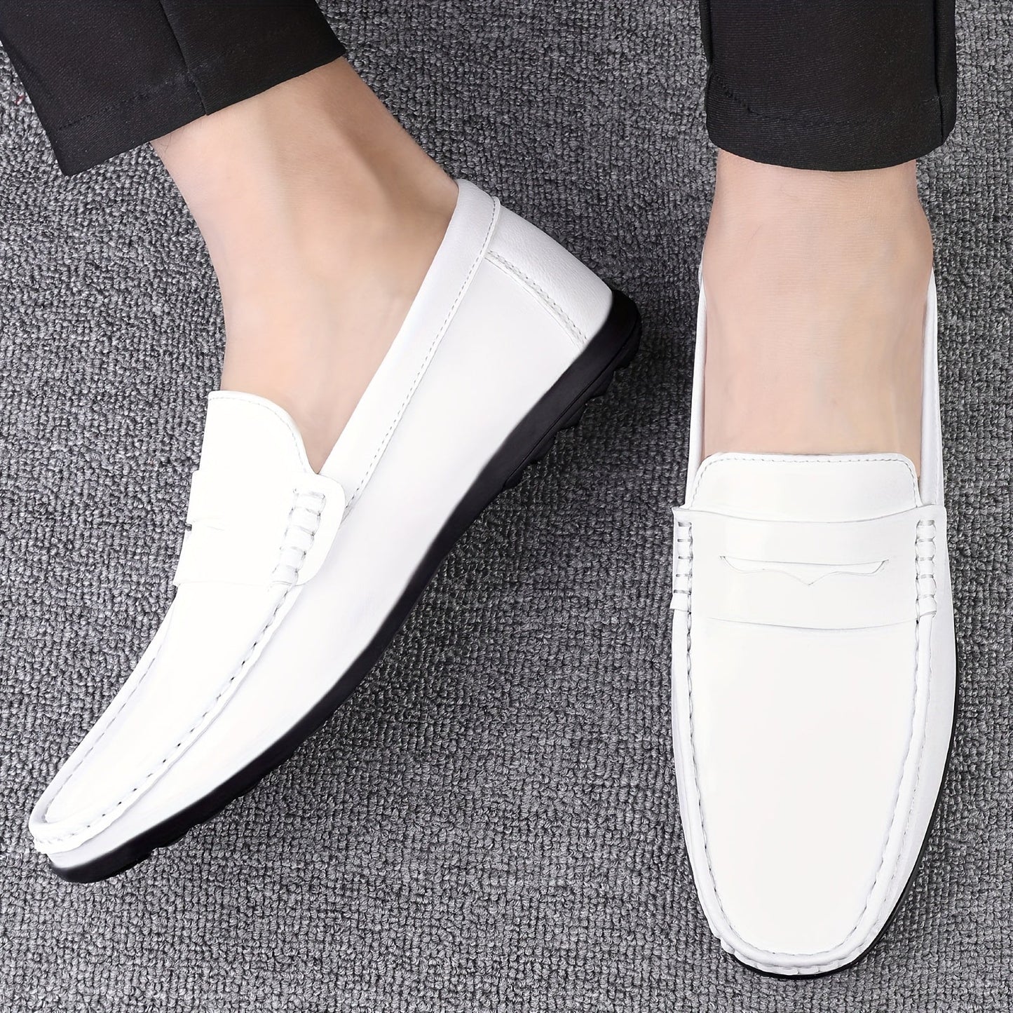 Bløde slip-on-loafers til mænd