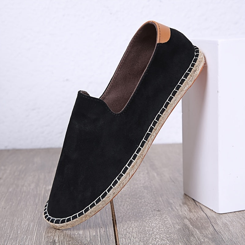 Espadriller i lærred til mænd