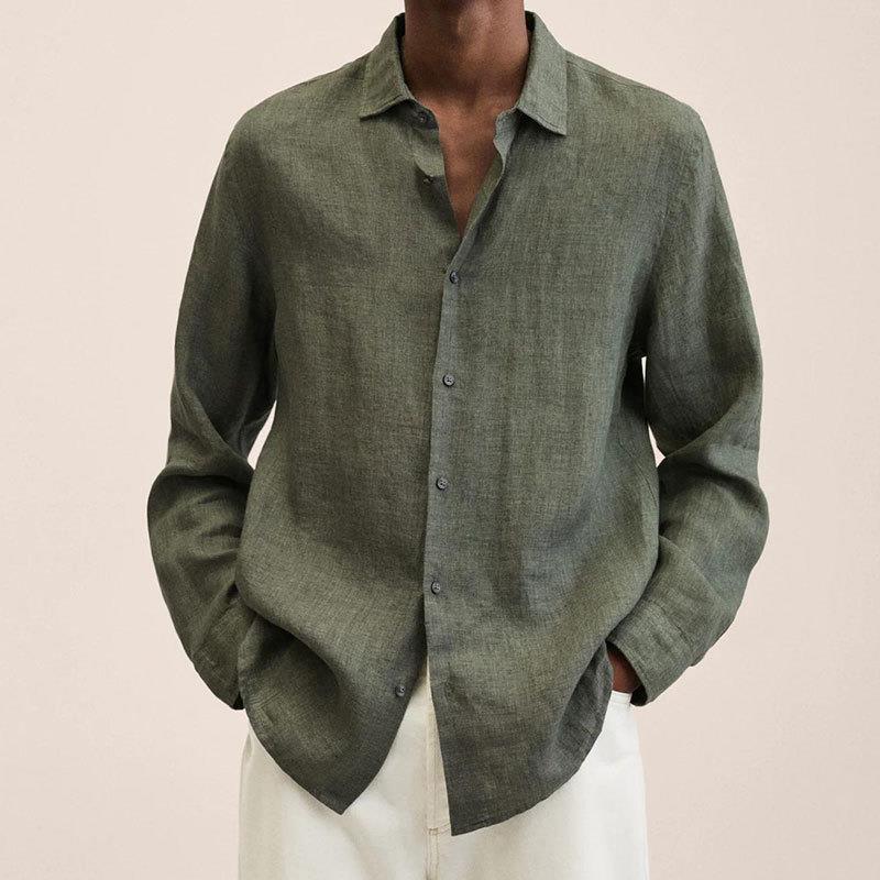 Elegant hørskjorte til herrer