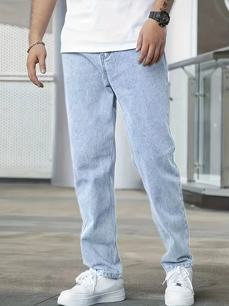 Tykke jeans til mænd