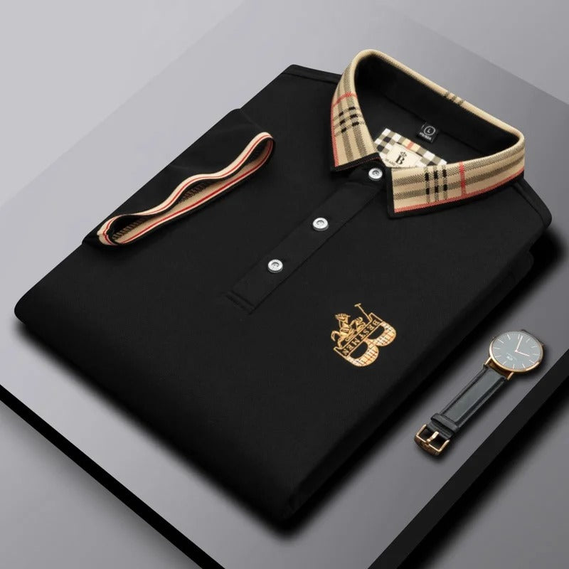 Klassisk og elegant designer-poloshirt til mænd