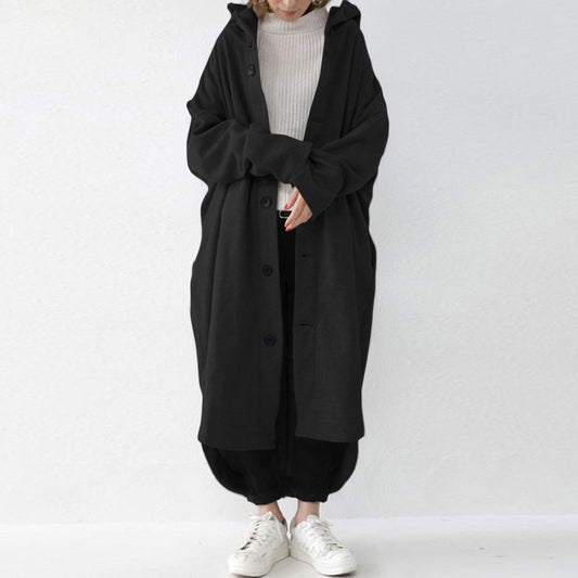 Stor trenchcoat med brede ben til kvinder