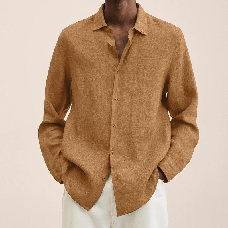 Elegant hørskjorte til herrer