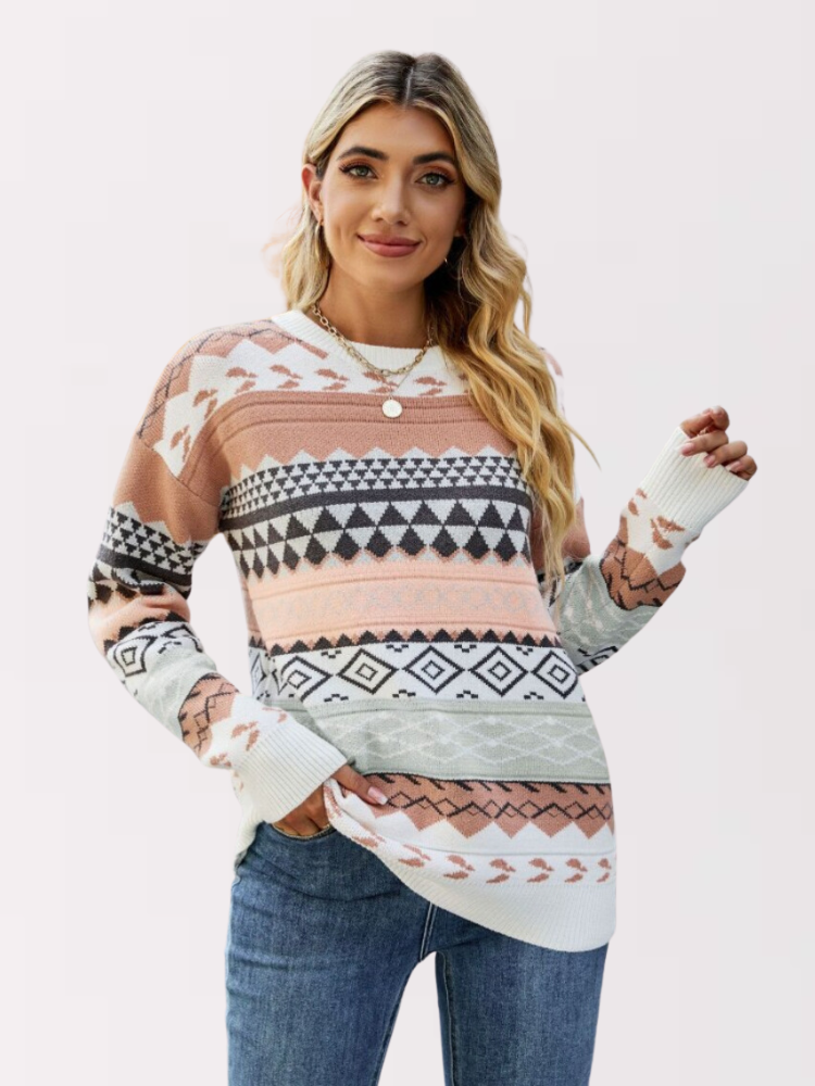 Vintage-sweater til kvinder