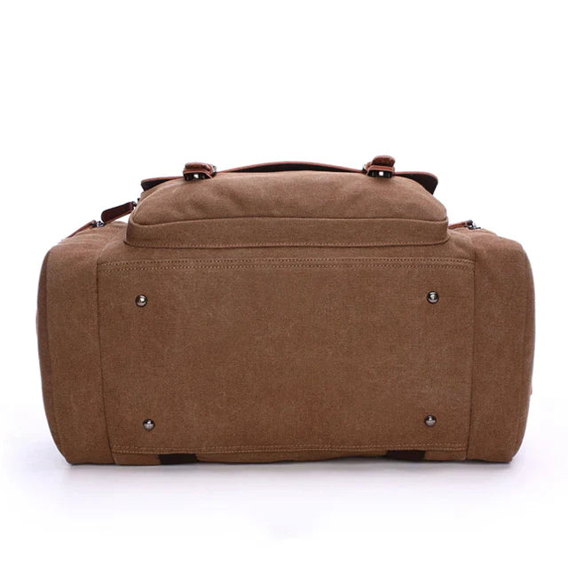 Vintage Canvas Duffel Bag
