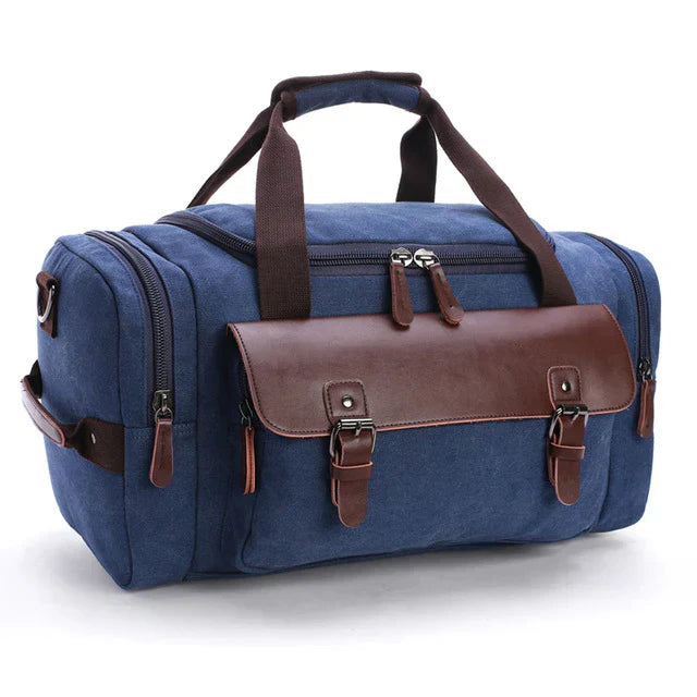Vintage Canvas Duffel Bag