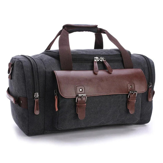 Vintage Canvas Duffel Bag