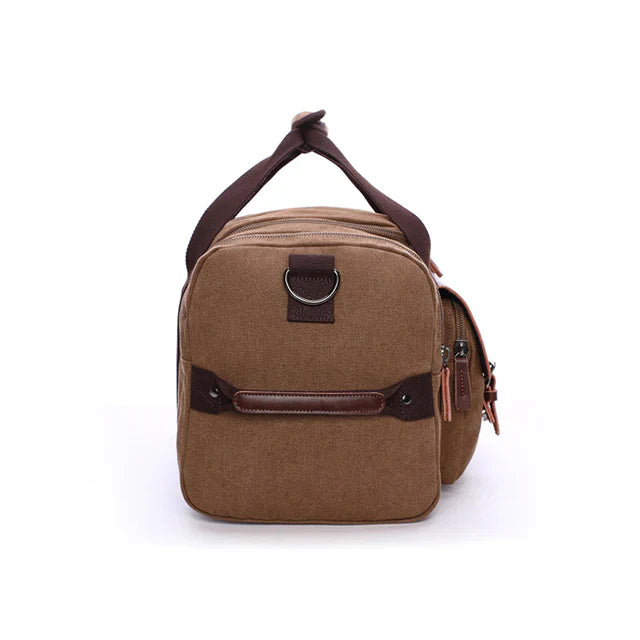 Vintage Canvas Duffel Bag