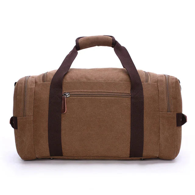 Vintage Canvas Duffel Bag