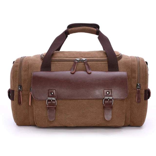 Vintage Canvas Duffel Bag