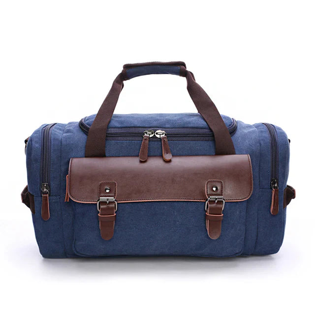 Vintage Canvas Duffel Bag