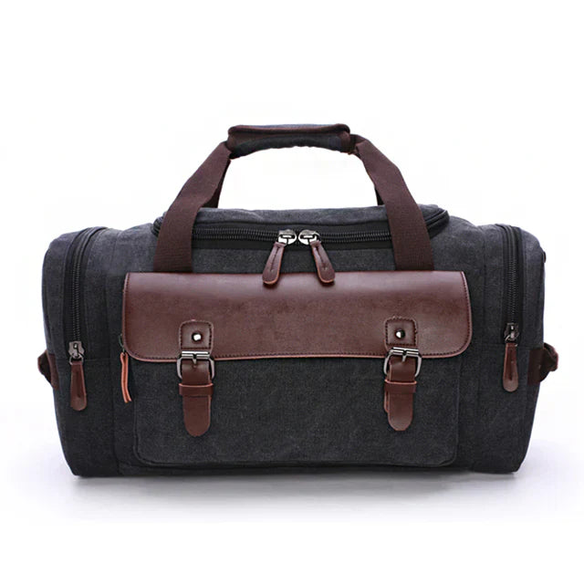 Vintage Canvas Duffel Bag