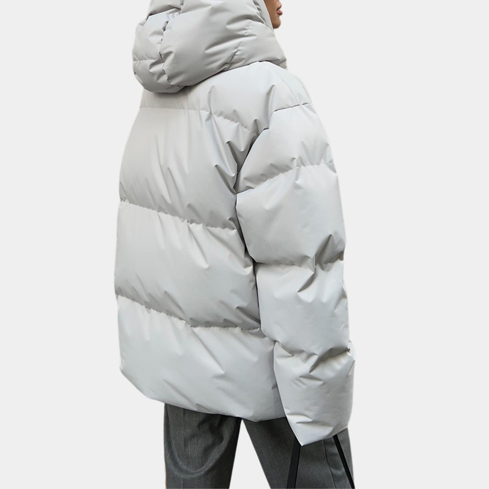 Oversized pufferjakke til kvinder