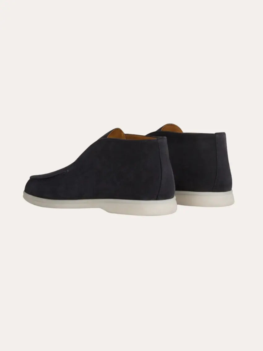 Suede City Sort hyttesko