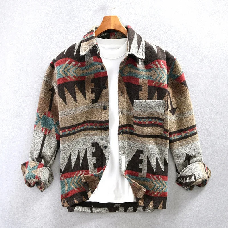 Vintage flannelskjorte til herrer