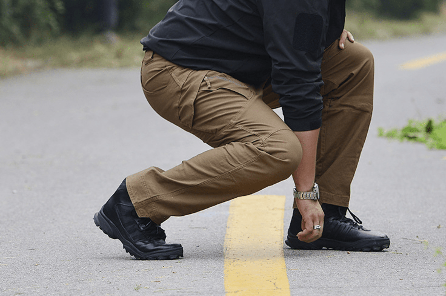 Vandtætte cargo-bukser til mænd