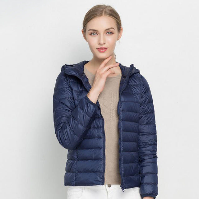 Urban Chic letvægts dunjakke til kvinder