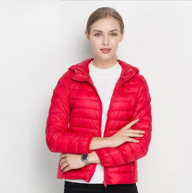 Urban Chic letvægts dunjakke til kvinder