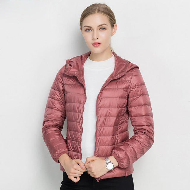 Urban Chic letvægts dunjakke til kvinder
