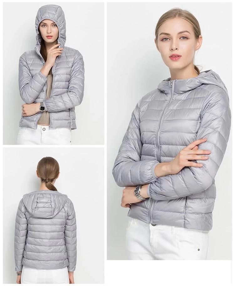 Urban Chic letvægts dunjakke til kvinder