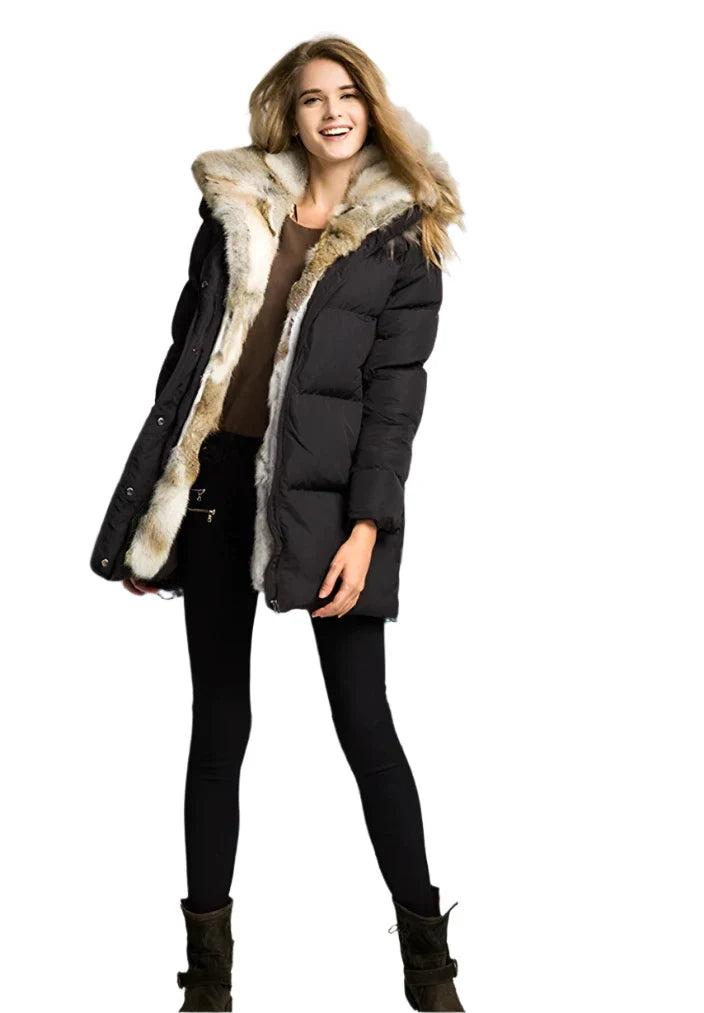 Parka vinterjakke til kvinder