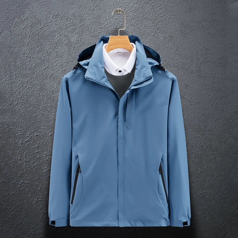 Makkintosh Windproof Waterproof til mænd med justerbar hætte
