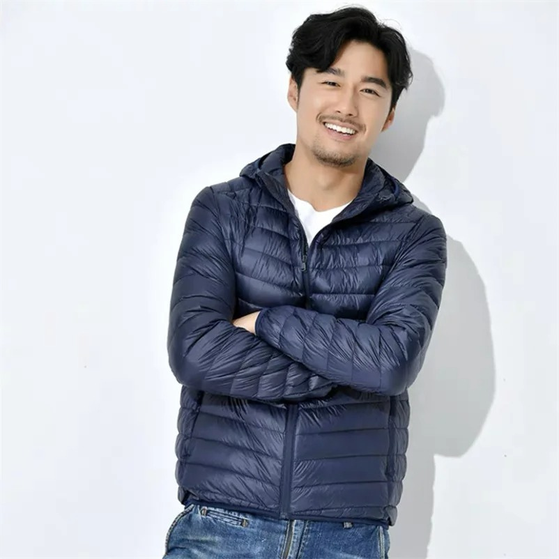 Vatteret overgangsjakke til mænd